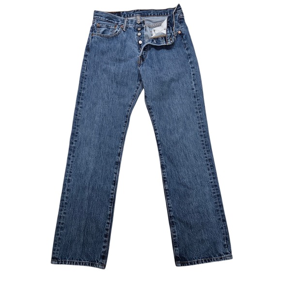 Levi's Other - Vtg 80s 90s Levis 501XX Button Fly Jeans Size 30x31 (tag 31x32) Red Bat Wing VGC
